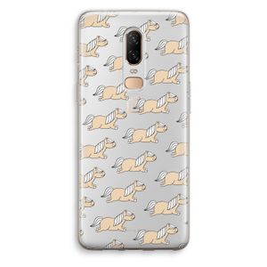 Ponys: OnePlus 6 Transparant Hoesje