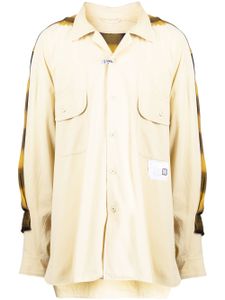 Maison MIHARA YASUHIRO Back Covered cotton shirt - Jaune