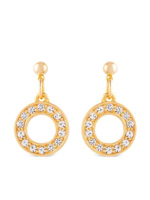 Susan Caplan Vintage boucles d'oreilles serties de cristaux (années 1990)