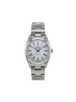 Rolex montre Air-King 34 mm pre-owned (1998) - Blanc