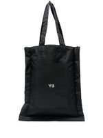 Y-3 sac cabas Lux à logo imprimé - Noir