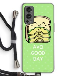 Avo Good Day: OnePlus Nord 2 5G Transparant Hoesje met koord