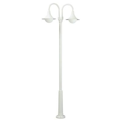 Albert Lantaarnpaal buitenLanor 2-lichts - wit - 682047