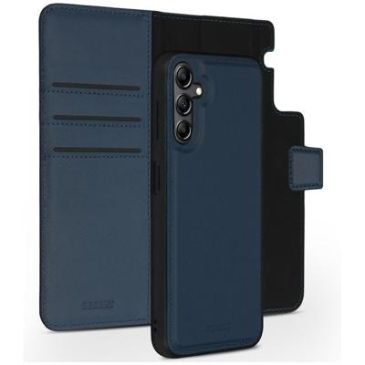 AccezzPremium Leather 2 in 1 Wallet Bookcase Samsung Galaxy A14 (5G/4G) Telefoonhoesje Blauw
