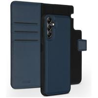Accezz Premium Leather 2 in 1 Wallet Bookcase Samsung Galaxy A14 (5G/4G) Telefoonhoesje Blauw