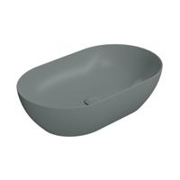 Keramische Opbouw Waskom Sapho Pura 60x37 Mat Groen