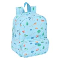Kinderrugzak Safta Coches Blauw 22 x 27 x 10 cm