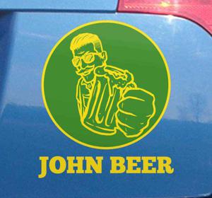 Autostickers John beer