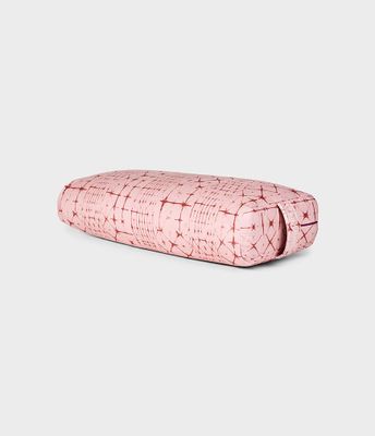 Manduka Yoga Bolster Star Dye Coral Rechthoekig Katoen - (Roze) - 71 x 30 x 12 cm