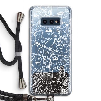 Vexx City #2: Samsung Galaxy S10e Transparant Hoesje met koord