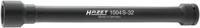 HAZET Krachtdopsleutel 1004S-32 · 3/4 inch (20 mm) vierkant hol · Buiten-zeskant-profiel · SW 32 mm