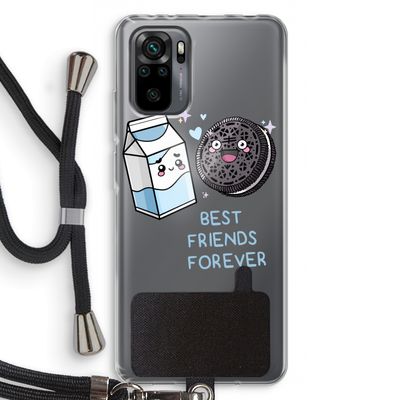 Best Friend Forever: Xiaomi Redmi Note 10 Pro Transparant Hoesje met koord