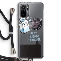 Best Friend Forever: Xiaomi Redmi Note 10 Pro Transparant Hoesje met koord
