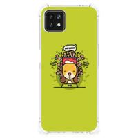 OPPO A53 5G | A73 5G Stevig | Bumper Hoesje | Doggy Biscuit