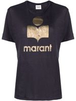 MARANT ÉTOILE t-shirt Zewel à logo imprimé - Bleu - thumbnail