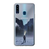 Wanderlust: Samsung Galaxy A20s Transparant Hoesje