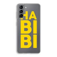 Habibi Majorelle : Samsung Galaxy S21 Transparant Hoesje