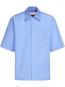 Marni chemise à fines rayures - Bleu