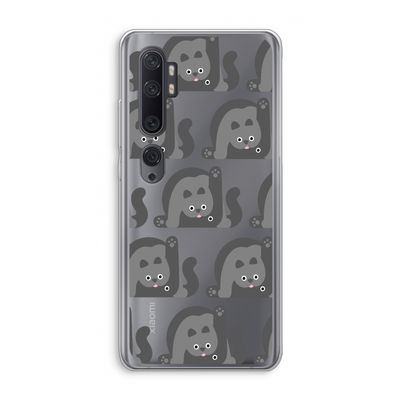 Cats: Xiaomi Mi Note 10 Pro Transparant Hoesje