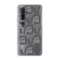 Cats: Xiaomi Mi Note 10 Pro Transparant Hoesje
