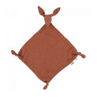 Les Rêves d'Anais Kangaroo muslin knuffeldoek Bliss Rust Maat - thumbnail