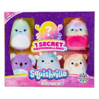 Squishville Mini Squishmallows Plush Figure 6-Pack Fun & Fabulous Squad 5cm