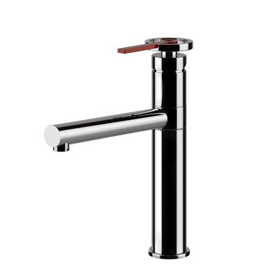 Gessi Officine keukenmengkraan recht 1-gats met draaibare uitloop RVS Chroom glans 251250