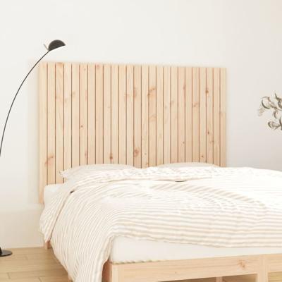 Wandhoofdbord 159,5x3x110 cm massief grenenhout