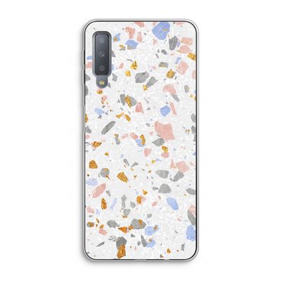 Terrazzo N°8: Samsung Galaxy A7 (2018) Transparant Hoesje