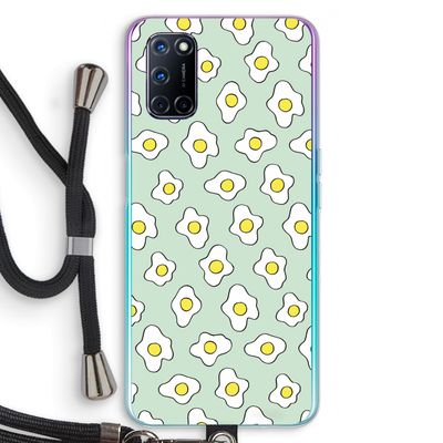 Spiegeleitjes: Oppo A72 Transparant Hoesje met koord
