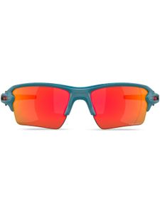 Oakley Flak 2.0 rectangle-frame sunglasses - Bleu