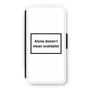 Alone: iPhone 8 Plus Flip Hoesje