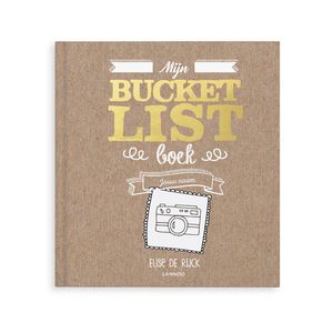 Mijn Bucketlist boek met naam en foto (Hardcover)