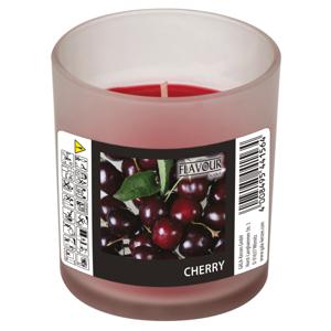 Conpax Candles Geurkaars - in glas - Cherry aroma - 8 branduren - 7 x 8 cm