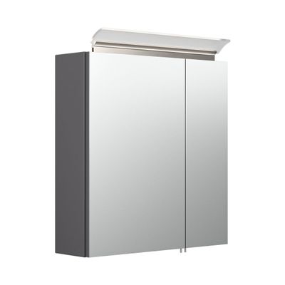 Spiegelkast Aron Antraciet 60 cm