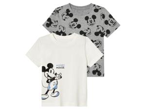 2 kinder T-shirts (Mickey Mouse, 122/128)