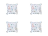 Sierkussen ca. 50x50 cm Donna azure canvas Eco plus natural outdoor finishing (4 stuks) Madison - Madison