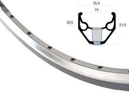 Rigida Velg 28 (622) Zac-2000 32/14 Zilver (Geslepen)