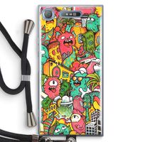 Vexx City: Sony Xperia XZ1 Transparant Hoesje met koord