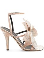 Giuseppe Zanotti sandales Florant à fleurs - Rose