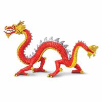 Plastic speelgoed figuur Chinese draak 19 cm   -