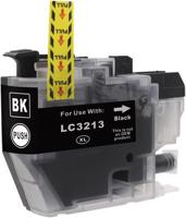 Huismerk Brother LC-3213BK cartridge zwart