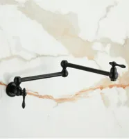 RoyalPour - Luxe Goudkleurige Uitschuifbare Pot Filler Wandkraan