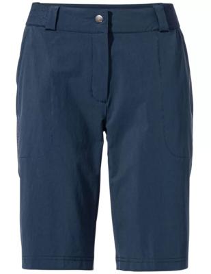Vaude Farley Stretch II Kortebroek Dames Dark Sea 40