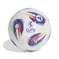 adidas Women&apos;s EURO25 League Voetbal Maat 5 Wit Paars Geel