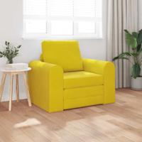 Slaapbank Geel 98 x 71 x 83 cm Fluweel