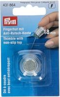 Prym Vingerhoed Zinkdruk Verchroomd Zilver 18mm