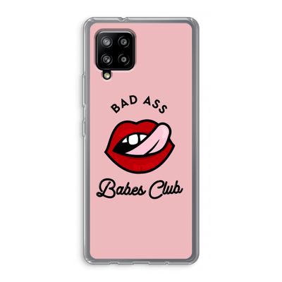 Badass Babes Club: Samsung Galaxy A42 5G Transparant Hoesje