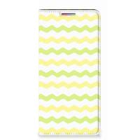 Motorola Moto G60s | Hoesje met Magneet | Waves Yellow