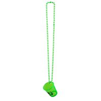 Shotglas Ketting Voetbal Groen